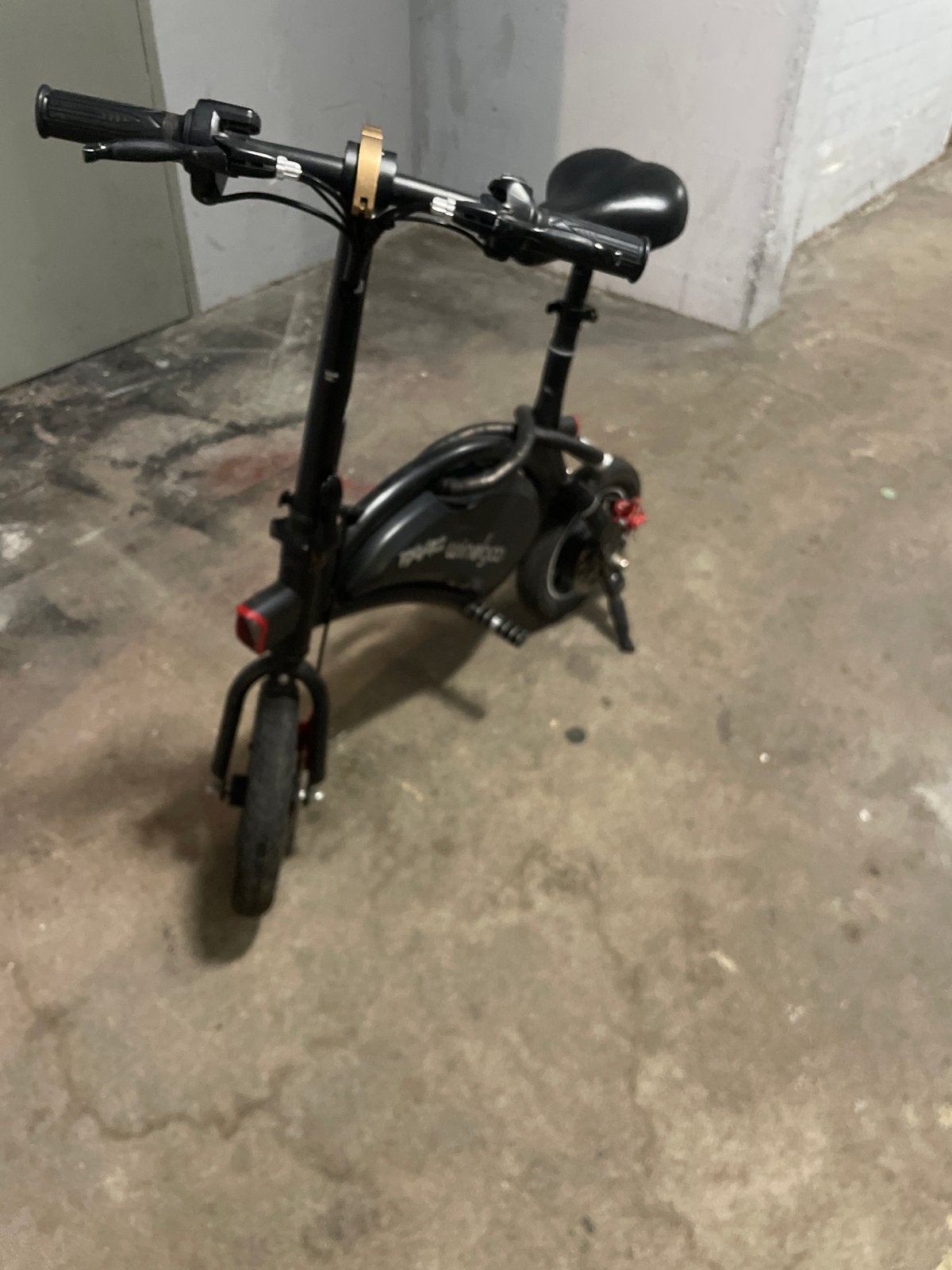 Compacte opvouwbare e-bike / fatbike, Fietsen en Brommers, Elektrische fietsen, Gebruikt, Minder dan 47 cm, 30 tot 50 km per accu