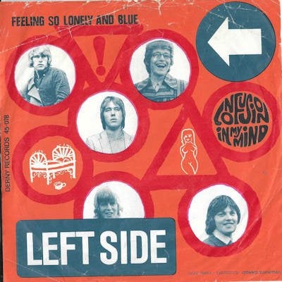 LEFT SIDE  1968  NEDERBIET uit PALINGSTAD !!! L960, Cd's en Dvd's, Vinyl Singles, Ophalen of Verzenden, Gebruikt, Pop