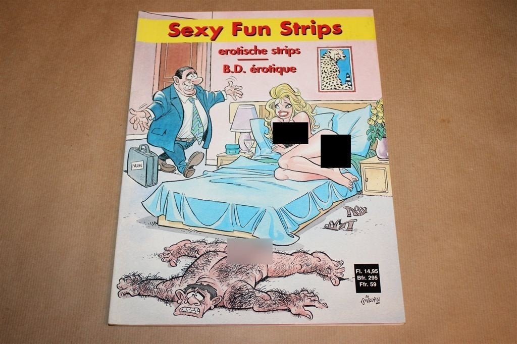 Sexy Fun Strips — Tekstloze Erotische Stripgags 1998, Eén stripboek, Ophalen of Verzenden, Gelezen