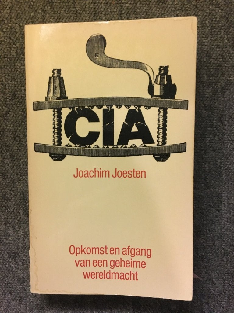 CIA ; door Joachim Joesten #USA #Spionage, Gelezen, Joachim Joesten, Ophalen of Verzenden, 1945 tot heden