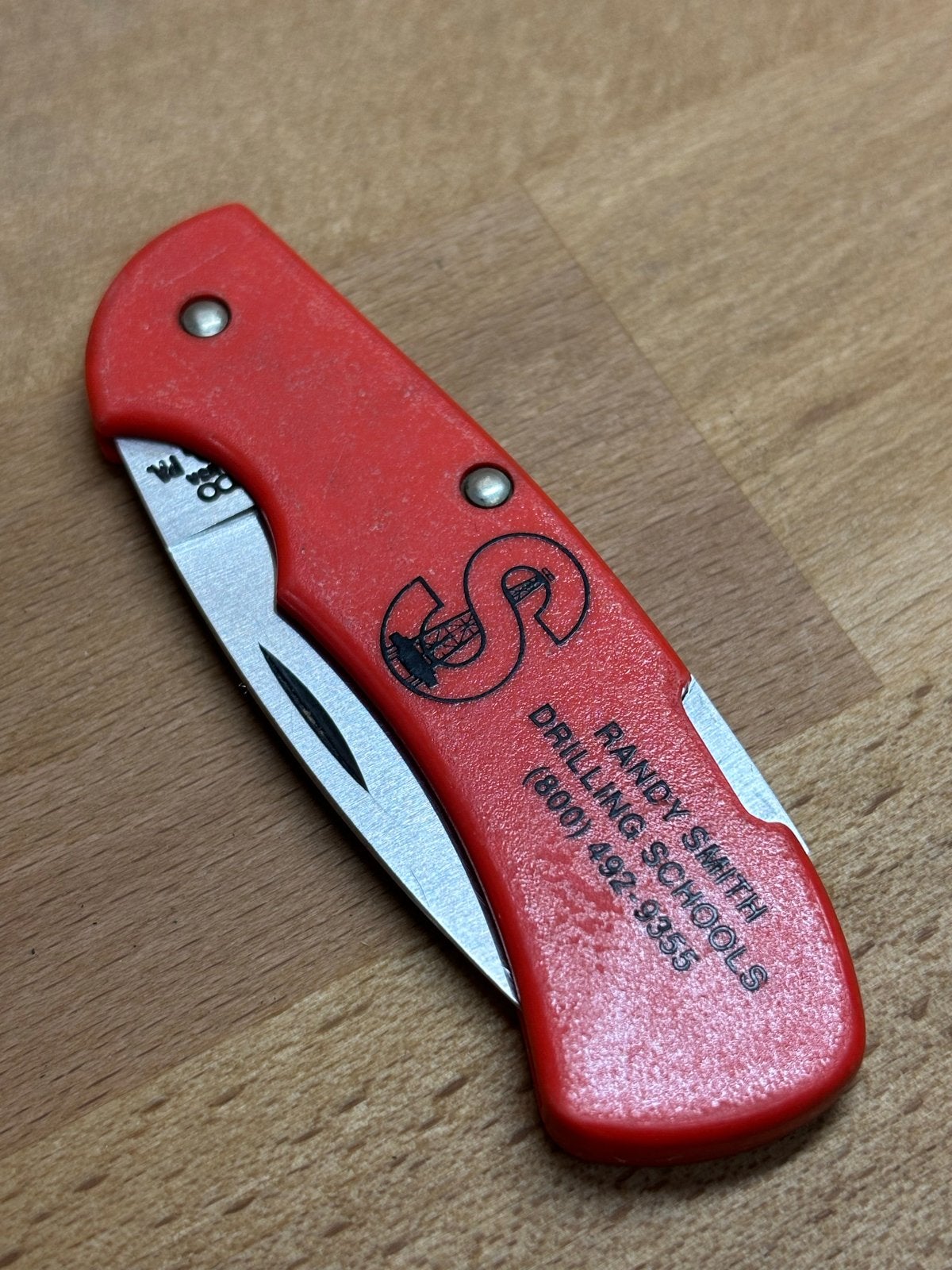 Zippo Zakmes - Randy Smith Drilling Schools, Ophalen of Verzenden, Gebruikt