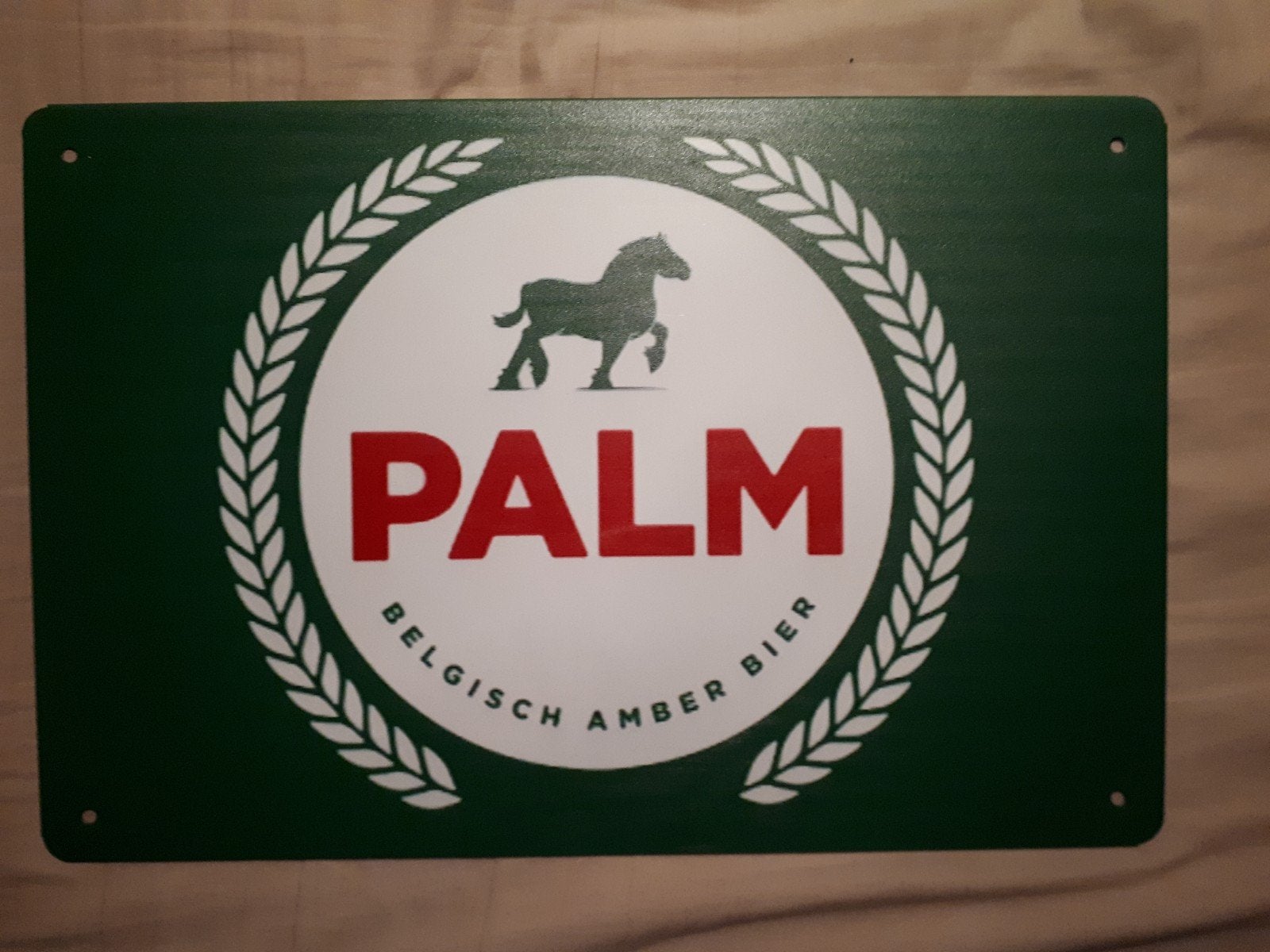 Palm 20x30 cm Metalen Reclamebord, Verzenden, Nieuw, Reclamebord, Plaat of Schild, Palm