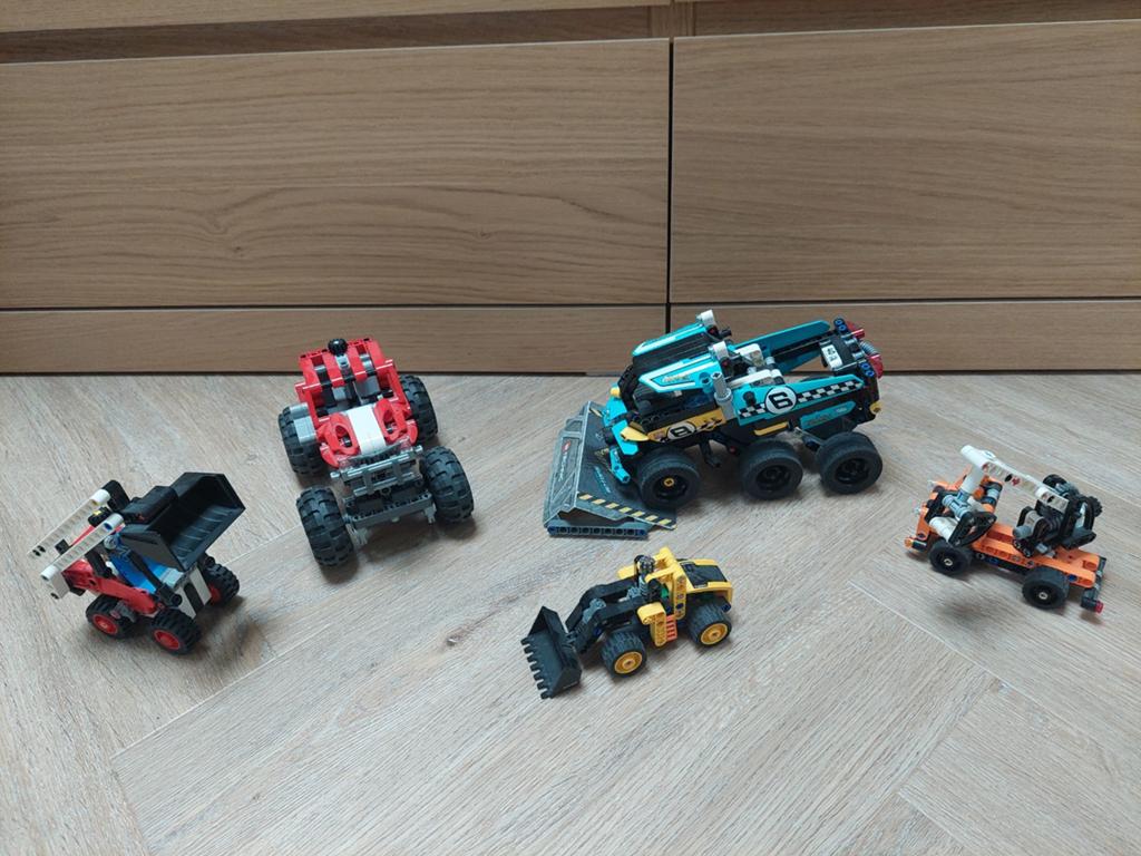 Mega technic set met wel 5 wagens!, Ophalen, Lego, Zo goed als nieuw, Technic