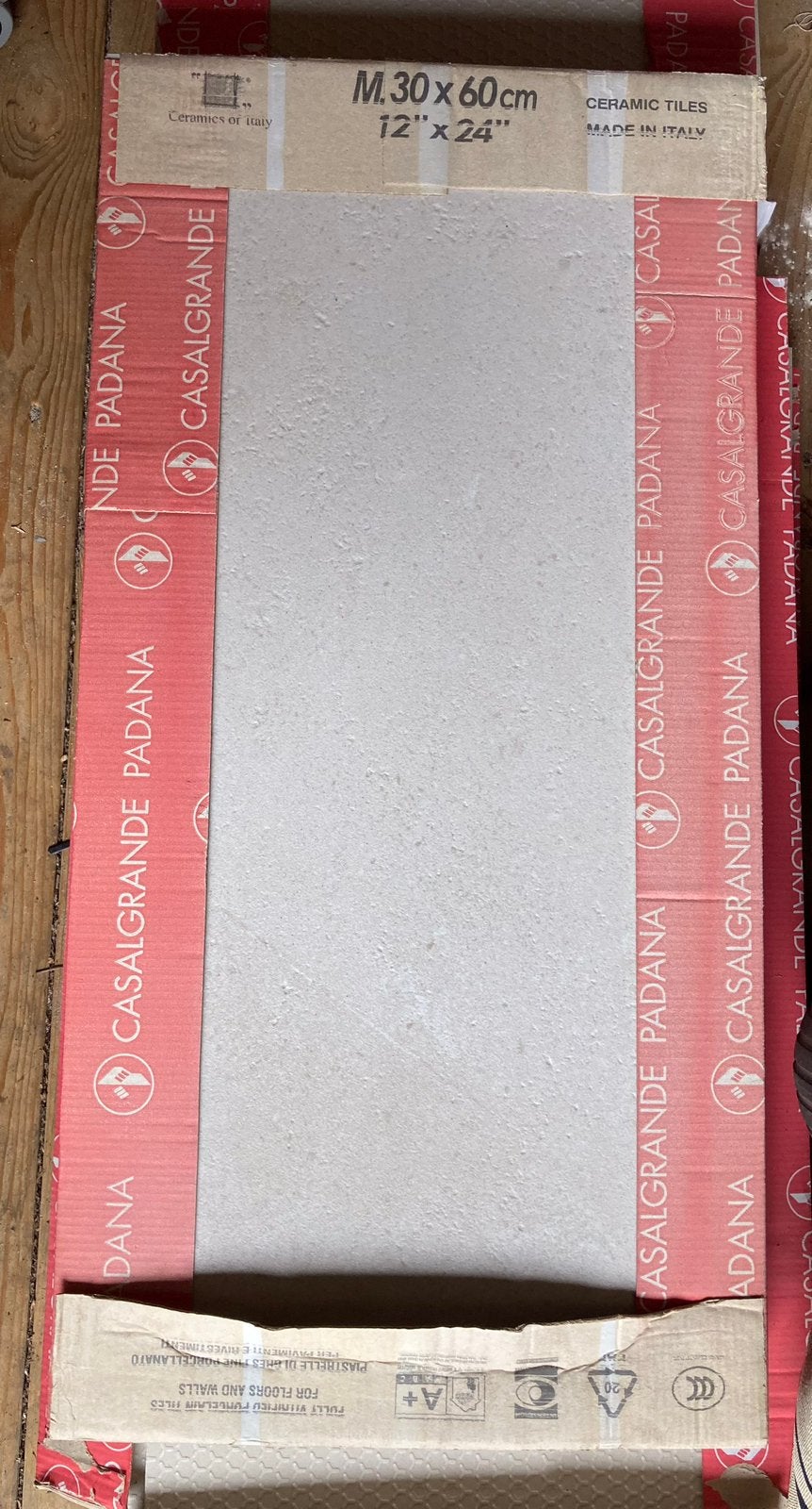 Vloertegel 30x60 Porto rotondo, Doe-het-zelf en Verbouw, Tegels, Ophalen, 60 cm of meer, Keramiek, Zo goed als nieuw
