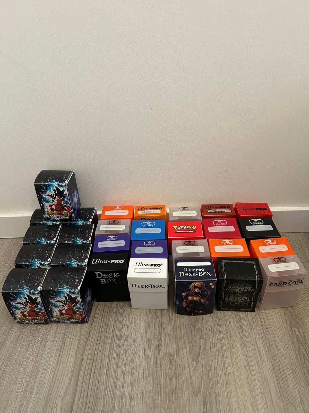 Lot van 29 deck boxen, Ophalen