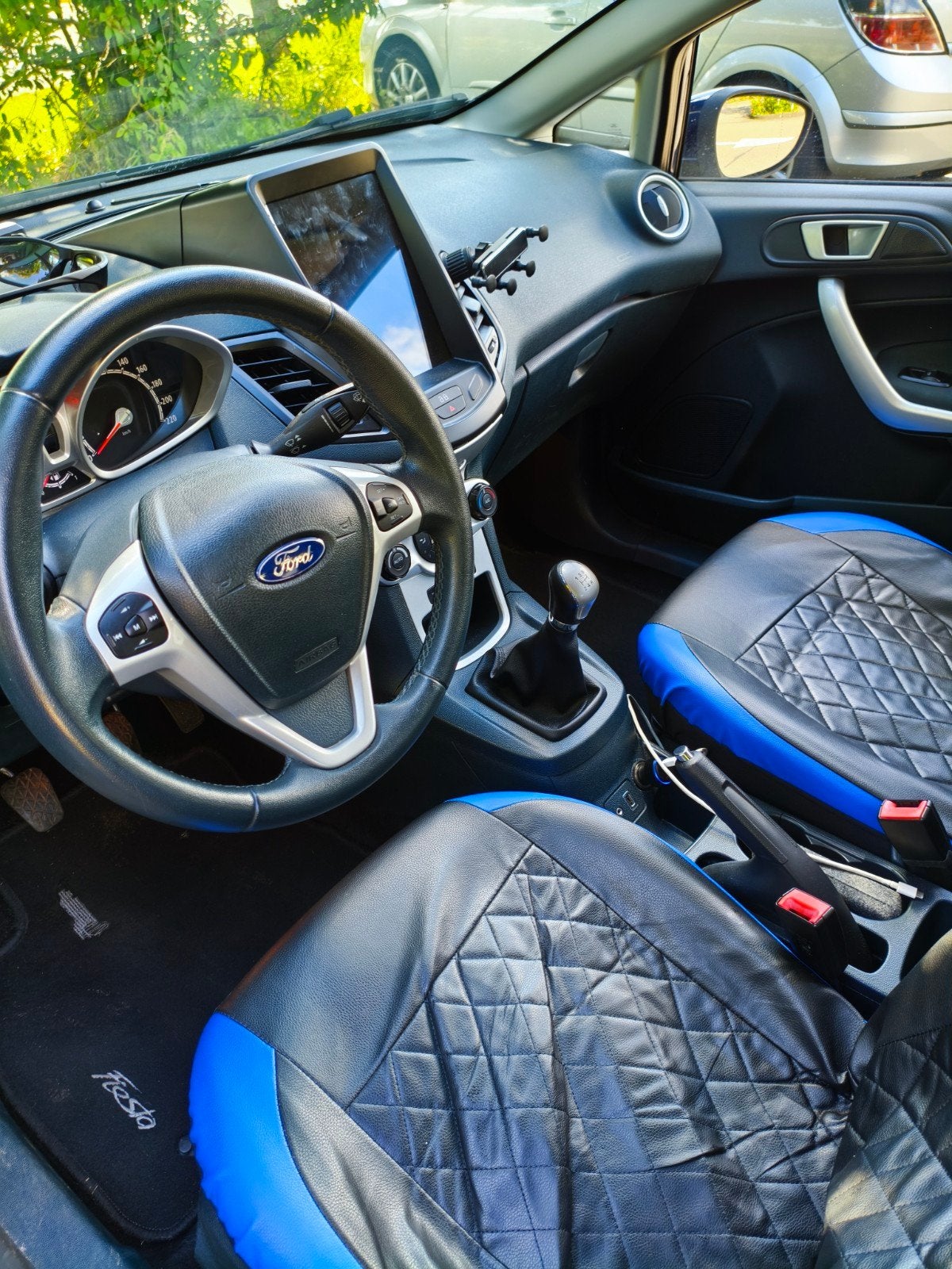 Ford Fiësta 1.6 Ti-vct 88KW 5DR 2012 Blauw
