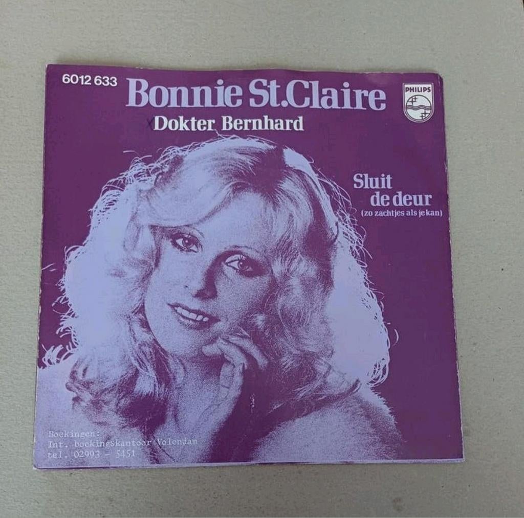 Bonnie St.Claire  - Gereserveerd, Gebruikt, 7 inch, Single, Ophalen of Verzenden