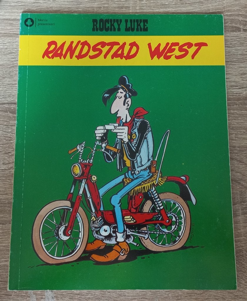 Rocky Luke - Randstad West (Lucky Luke Parodie), Boeken, Stripboeken, Gelezen, Verzenden, Eén stripboek, Diverse auteurs