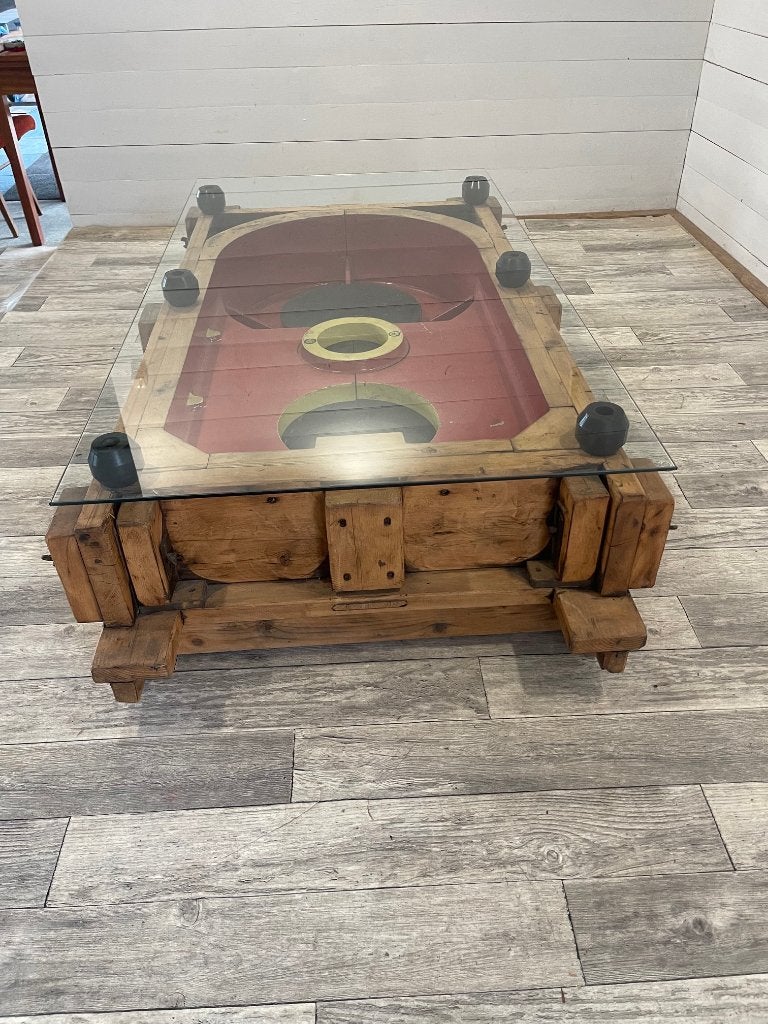 Grote partij mid century houten mallen, Ophalen