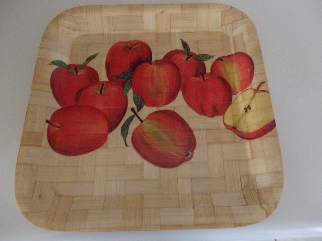 Dienblad  25 x 15 cm, Ophalen of Verzenden, Rechthoekig, Hout