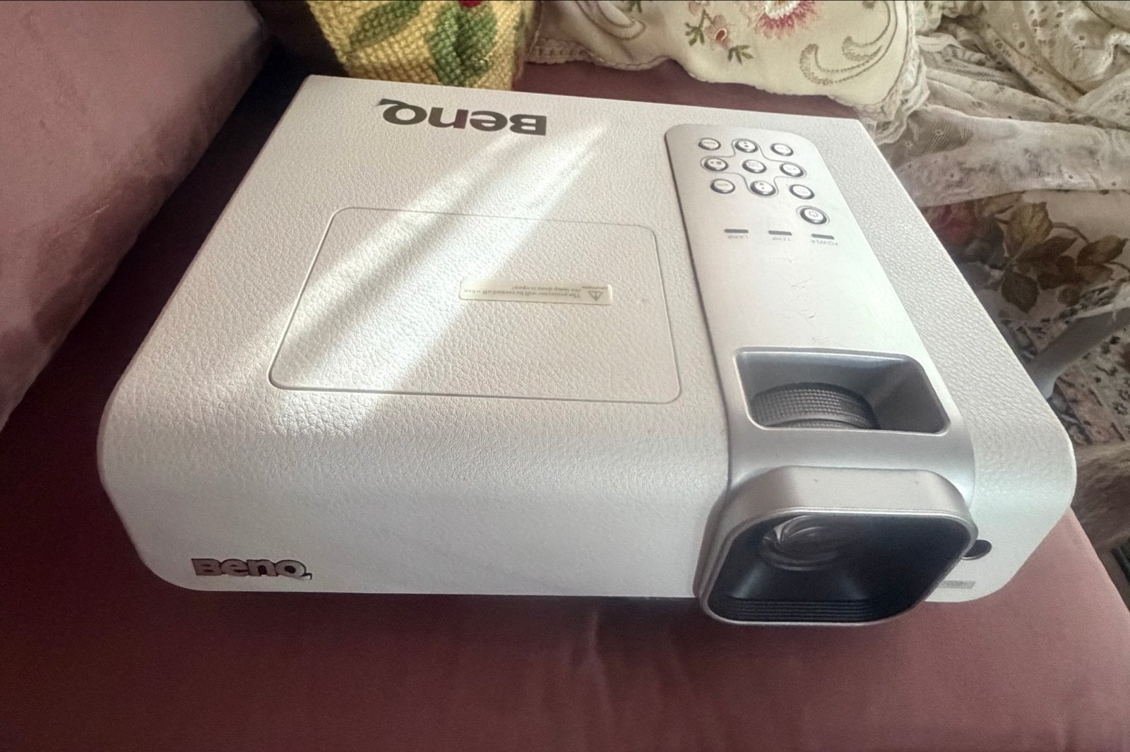 BenQ W1000+ DLP Projector - Full HD Beamer, Ophalen of Verzenden, Gebruikt, DLP, Full HD (1080)