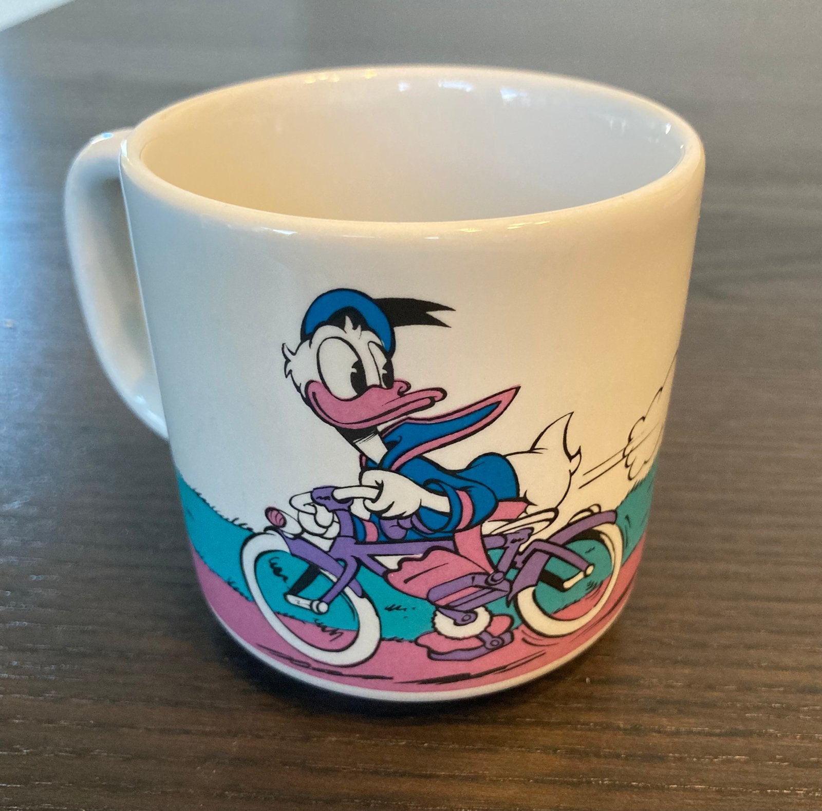 Bijzondere, mooie Disney mok Donald Duck en Mickey, Ophalen of Verzenden, Donald Duck, Zo goed als nieuw, Servies