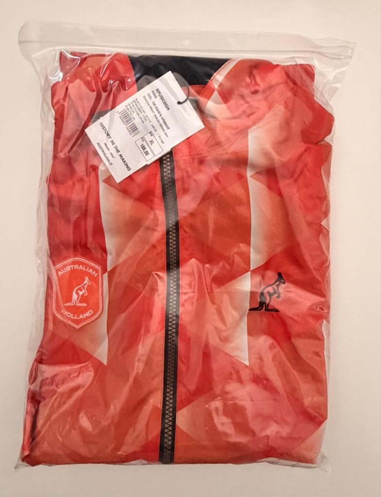 Australian Holland Limited Edition Jas - Oranje/Wit maat XL, Kleding | Heren, Ophalen of Verzenden, Nieuw, Maat 56/58 (XL), Oranje
