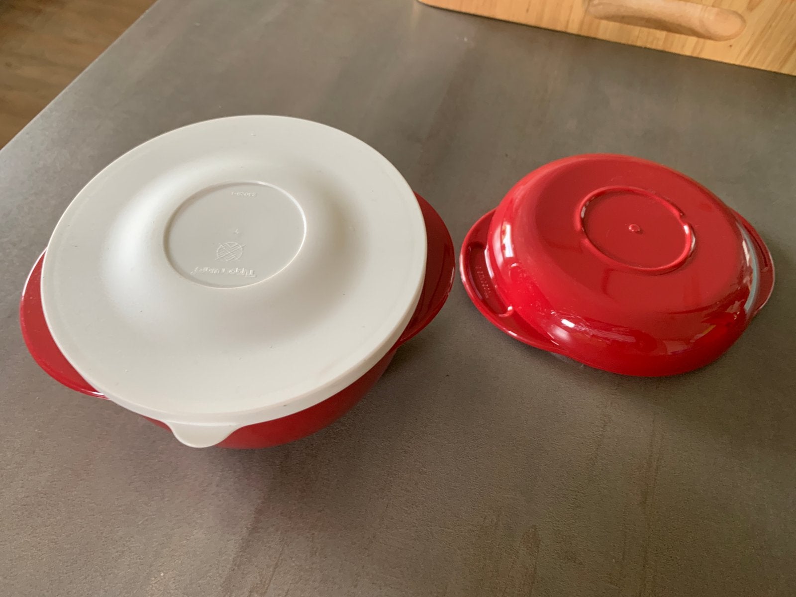 Tupperware 400 ml magnetron schaaltje soepkom, Tupperware, Nieuw, Bak of Kom, Met deksel