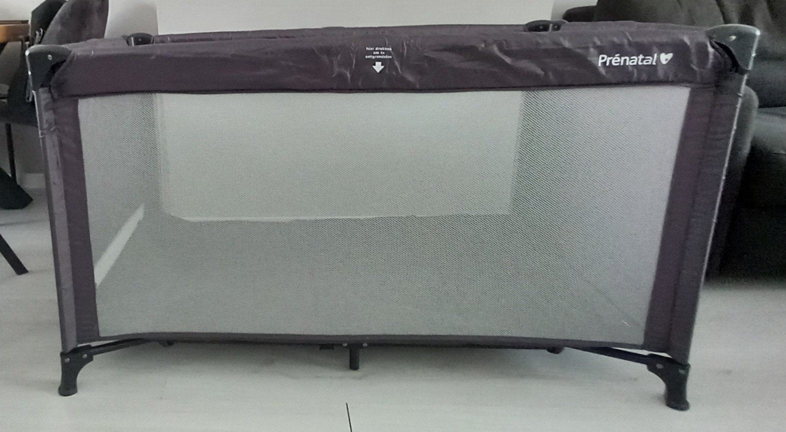 Campingbed en matras Prenatal, Kinderen en Baby's, Babywiegjes en Ledikanten, Ophalen, Gebruikt, Reisbedje