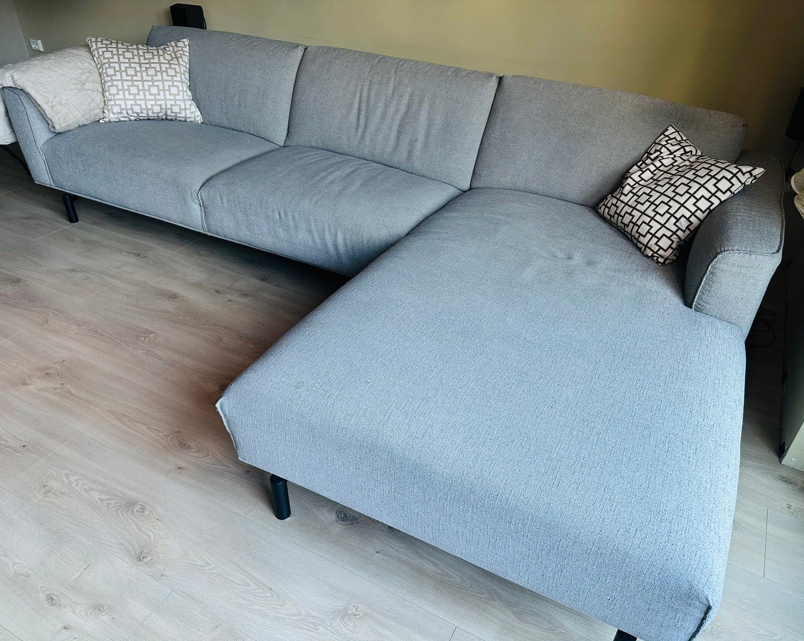Mooie bank te koop, 320 cm breed!, Ophalen, Gebruikt, Stof, Modern