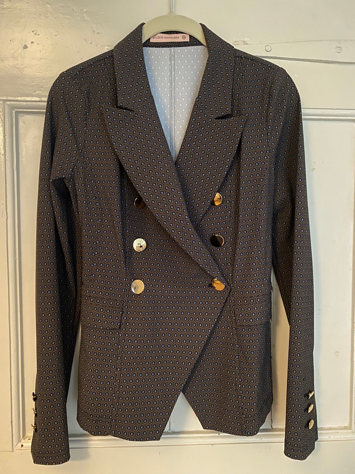 Studio Anneloes blazer maat xs, Bruin, Ophalen of Verzenden, Zo goed als nieuw, Jasje