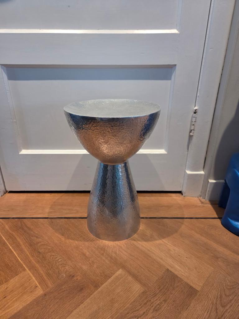 Pols Potten tafeltje / zilver, Ophalen of Verzenden, Zo goed als nieuw