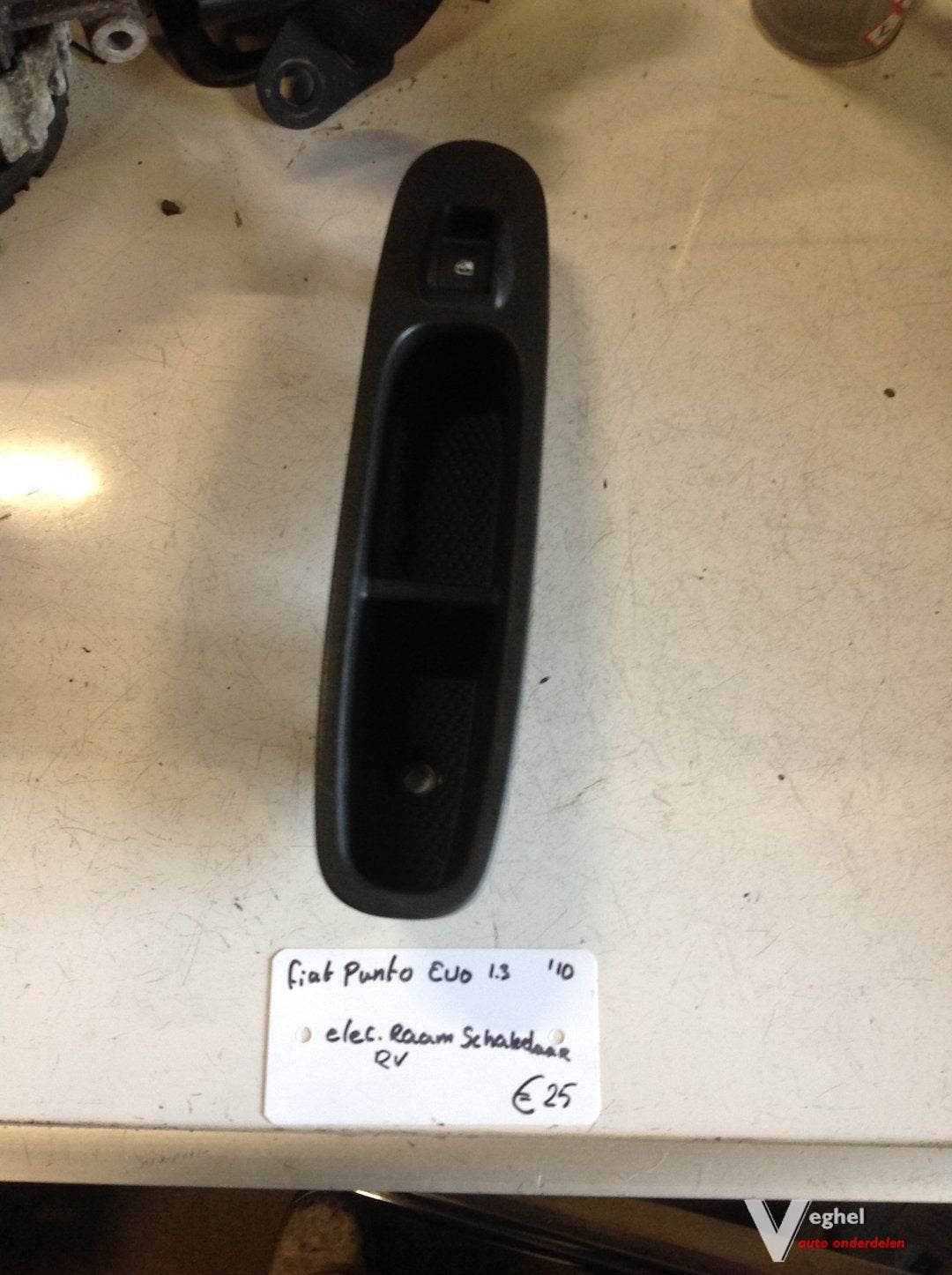 Fiat Punto evo 2010 1.3 Benzine Raamschakelaar Rechtsvoor, Auto-onderdelen, Gebruikt, -, -, Ophalen of Verzenden