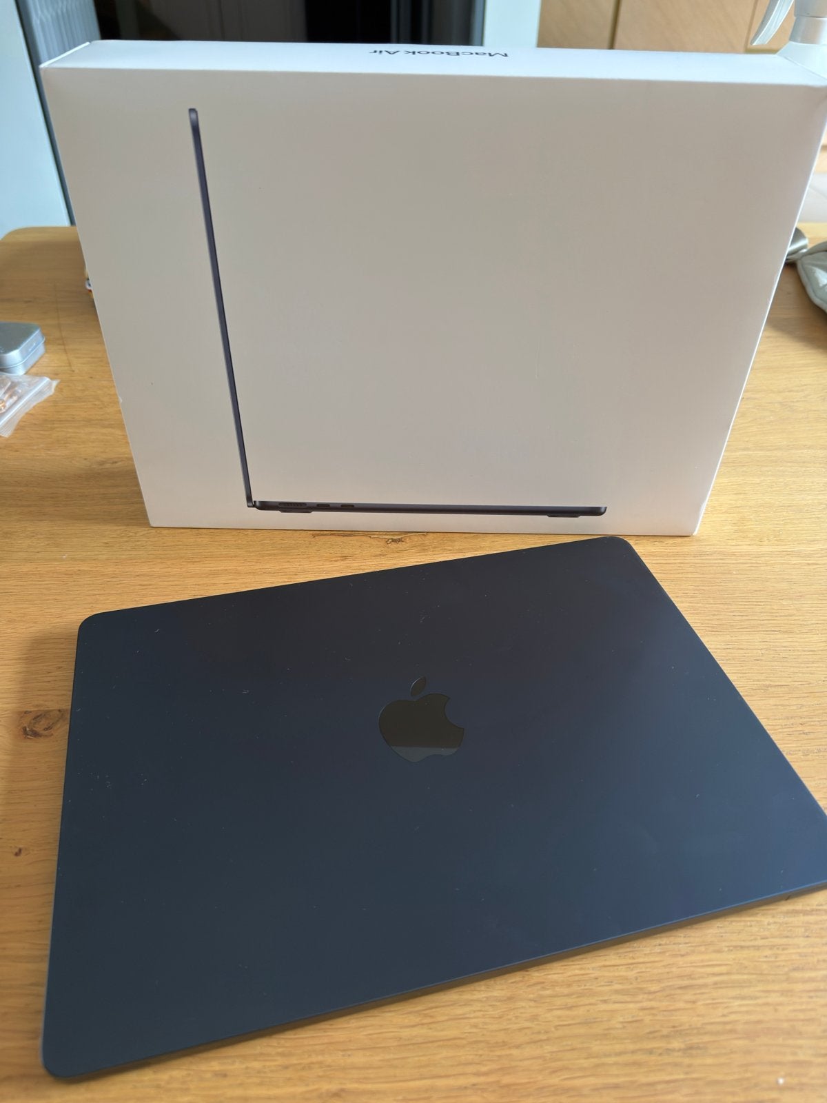 Apple MacBook Air 13,6” M2 | 8GB | 512GB SSD | Midnight, Ophalen, Qwerty, 8 GB, 13 inch