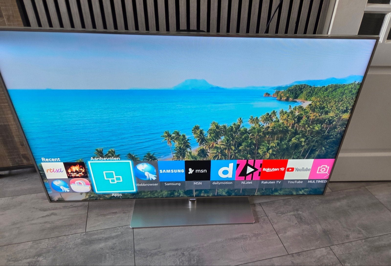 Samsung led smart 3D tv ue60f7000  60 inch, Ophalen, LED, Zo goed als nieuw, 100 Hz
