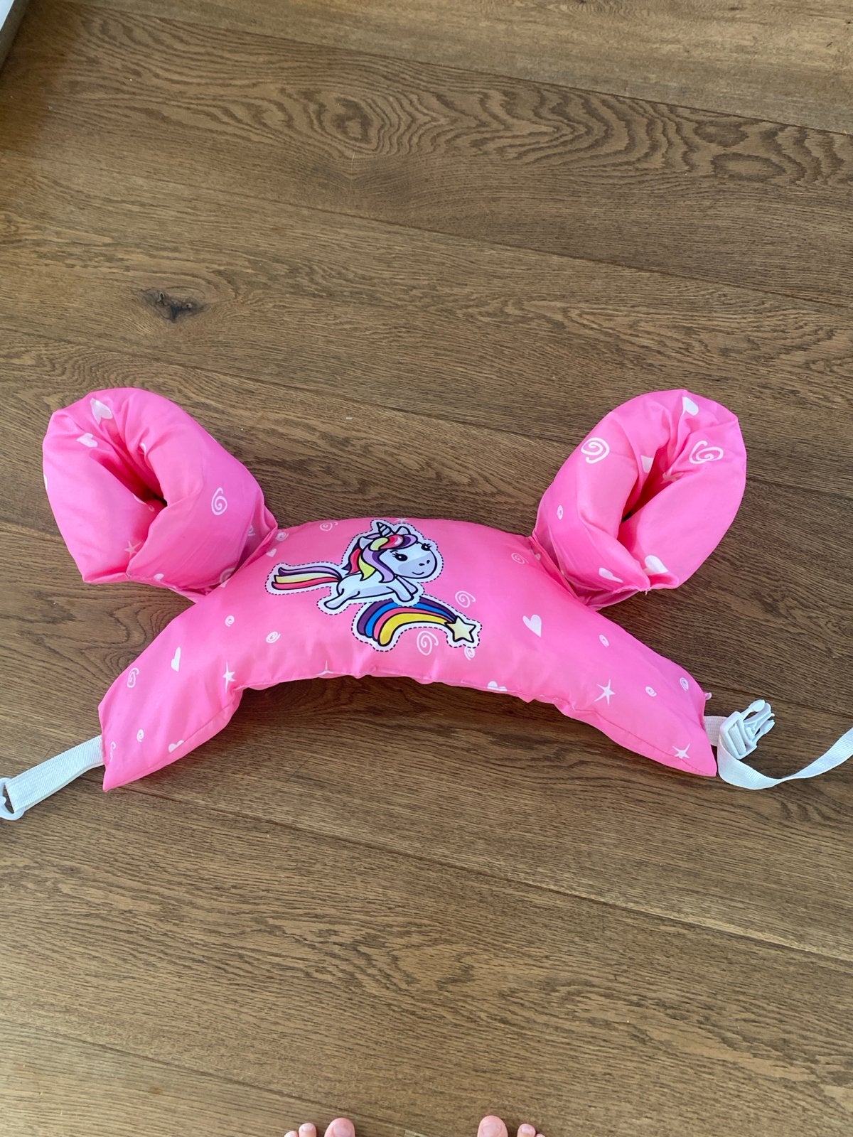Roze Puddle Jumper met Eenhoorn - Zwemhulp voor Kinderen, Ophalen of Verzenden, Zo goed als nieuw