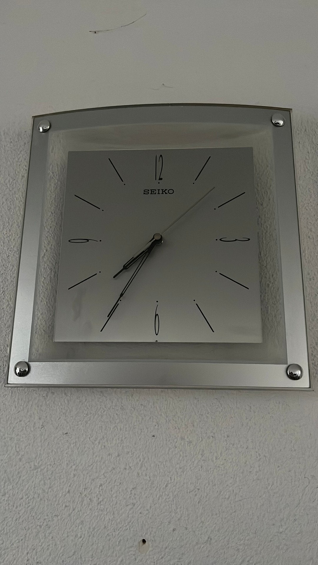 Seiko wandklok, Verzenden, Zo goed als nieuw, Wandklok
