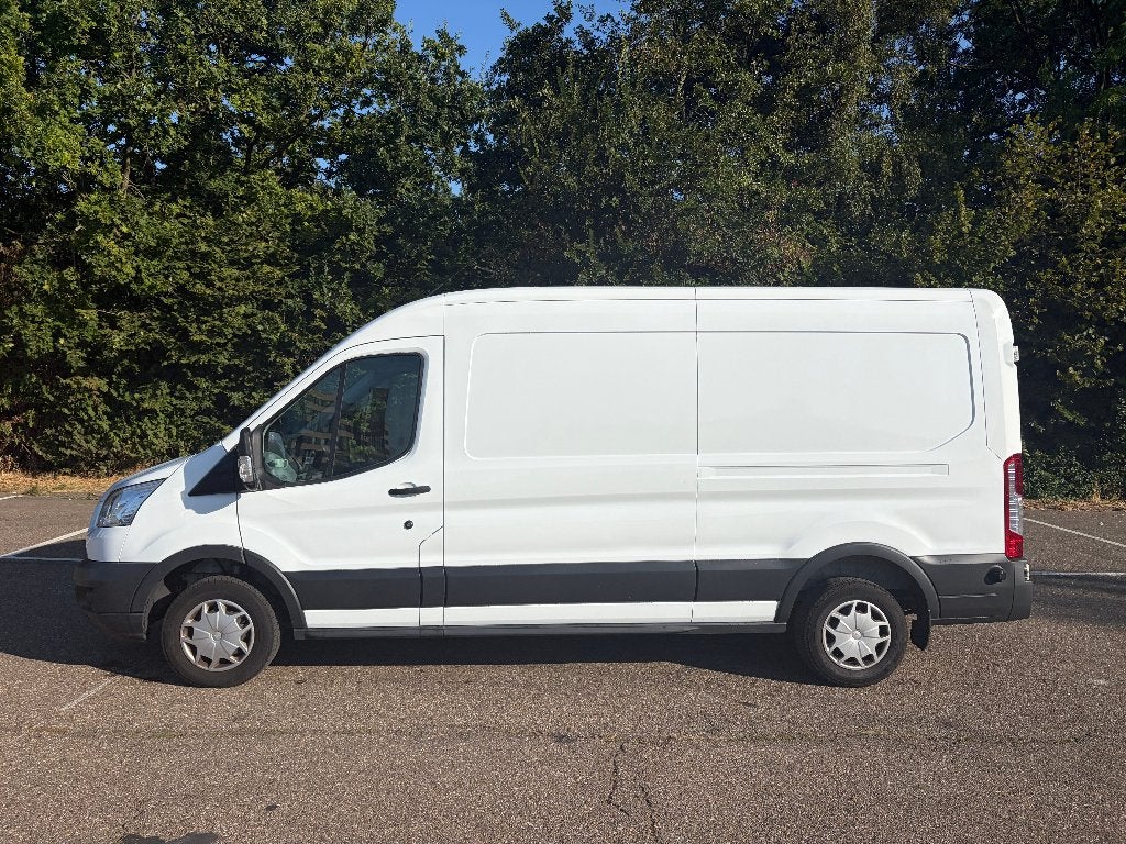 Ford Transit GB 310 L3h2 Tdci 130pk FWD 2018 Wit, Voorwielaandrijving, Stof, 1995 cc, Zwart