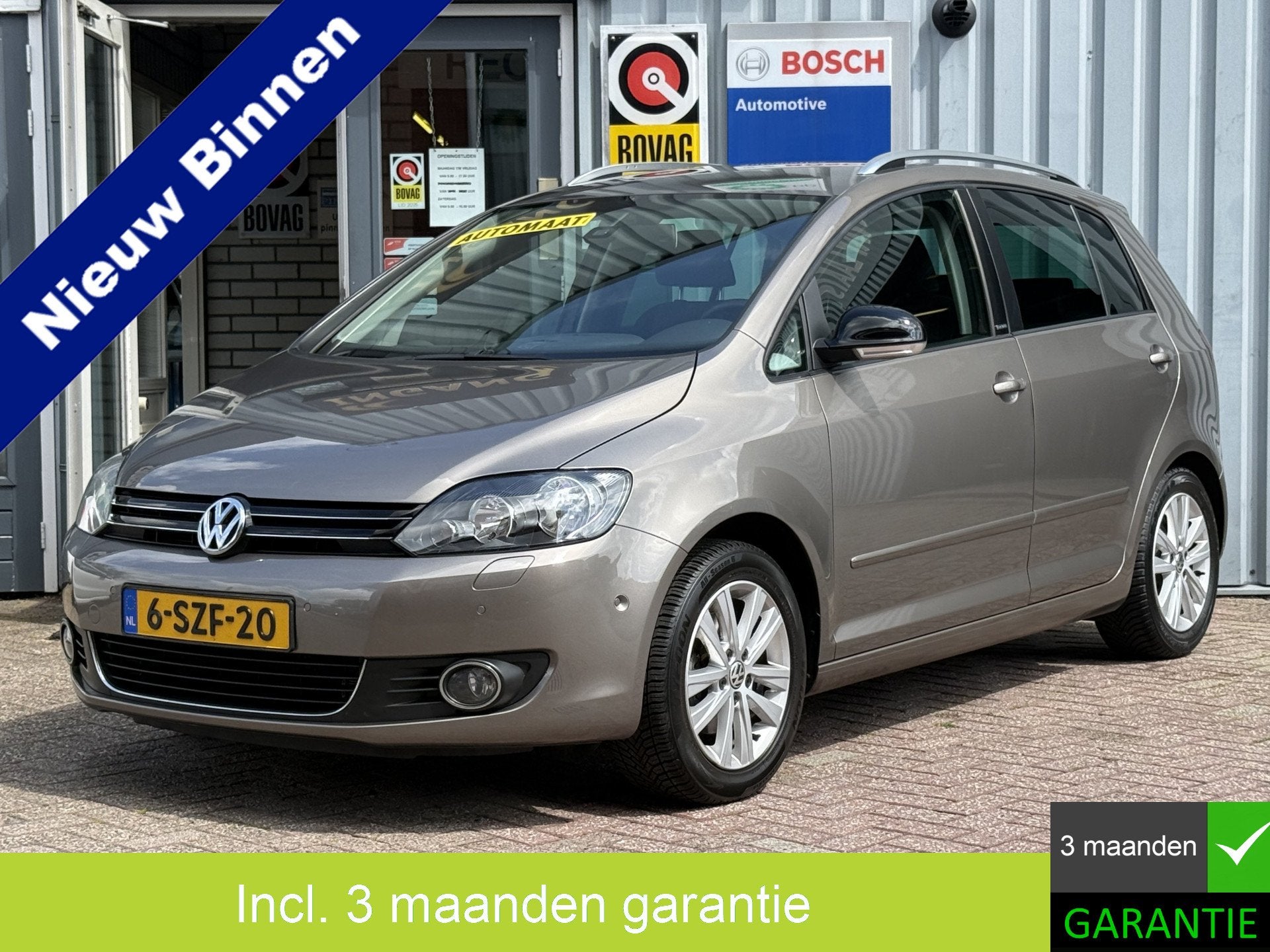 Volkswagen Golf Plus 1.4 TSI Highline. | AUTOMAAT | TREKHAAK, Auto's, Euro 5, Gebruikt, Zwart, Bruin