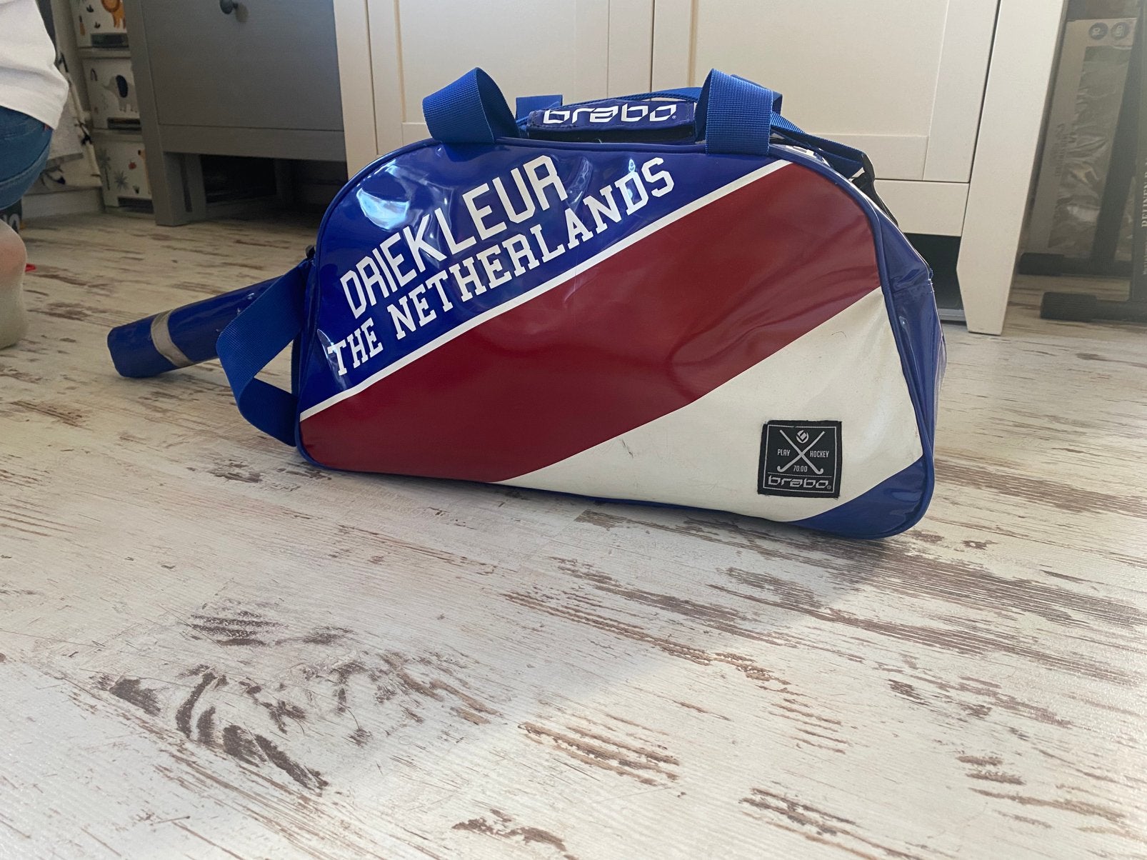 Retro hockeytas Brabo, Ophalen of Verzenden, Gebruikt, Unisex kinderen