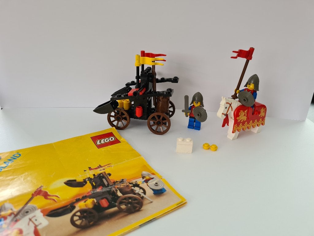 Lego Castle 6039 Twin Arm Launcher ridders vintage, Lego, Gebruikt, Verzenden, Lego
