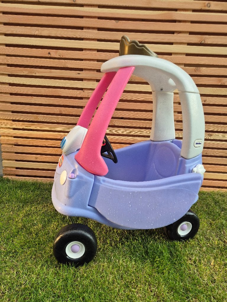 Little Tikes Cozy Coupe Fairy – roze/paars – loopauto, Ophalen, Gebruikt, Loopvoertuig