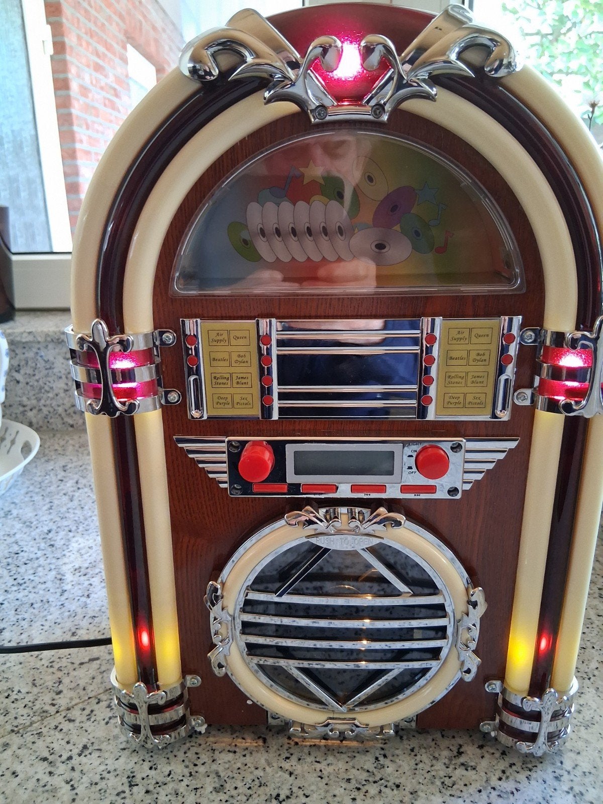 jukebox met radio., Ophalen of Verzenden, Nieuw, 1970 tot heden, Overige merken