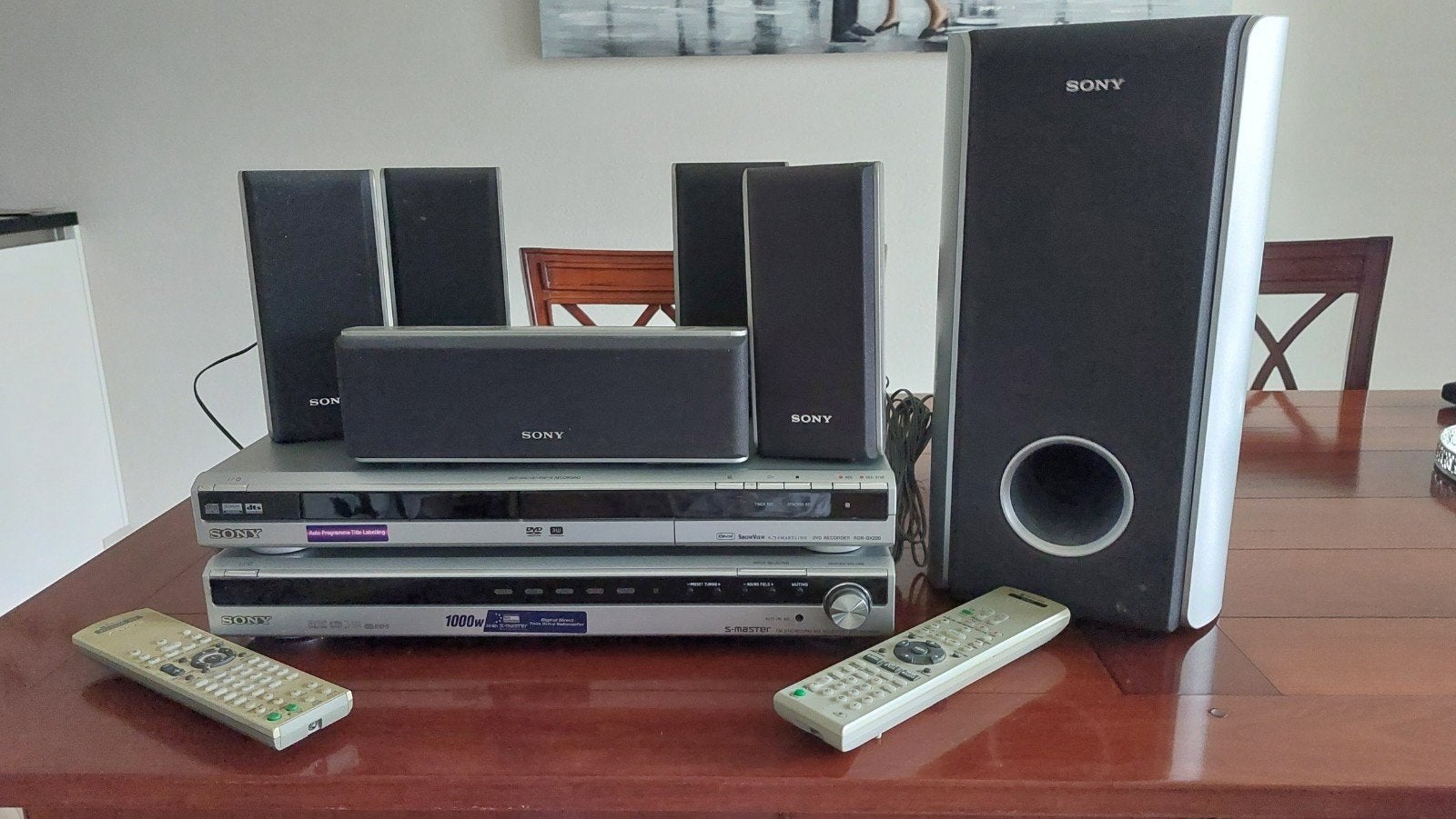DVD Tuner versterker, Ophalen, Sony, Dvd-speler