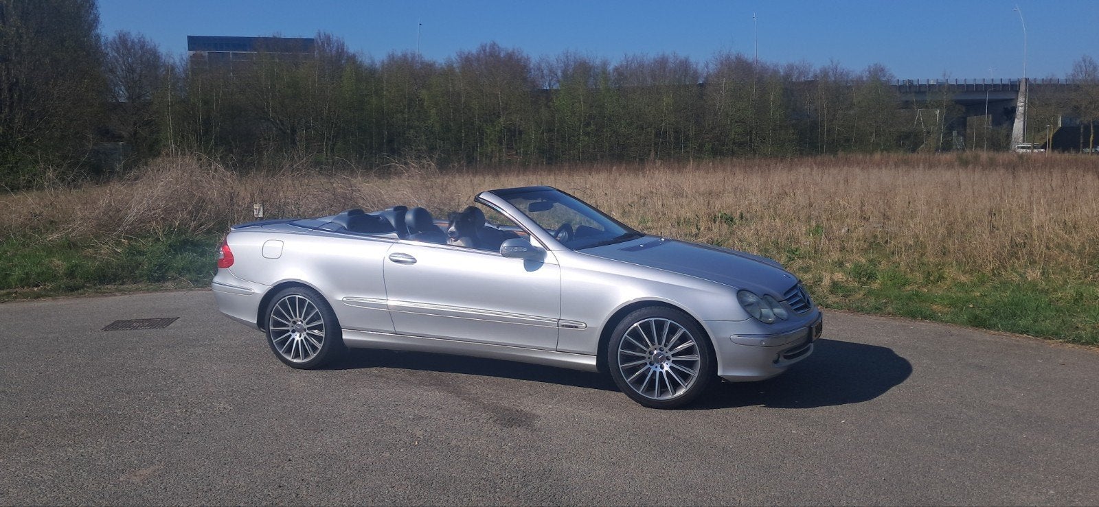 Moet weg! Mercedes CLK 200 cabrio nwe APK Lees beschrijving, Auto's, Mercedes-Benz, Automaat, Achterwielaandrijving, 4 cilinders