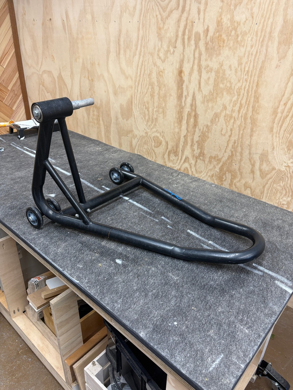 Paddockstand Ducati, Ophalen, Gebruikt
