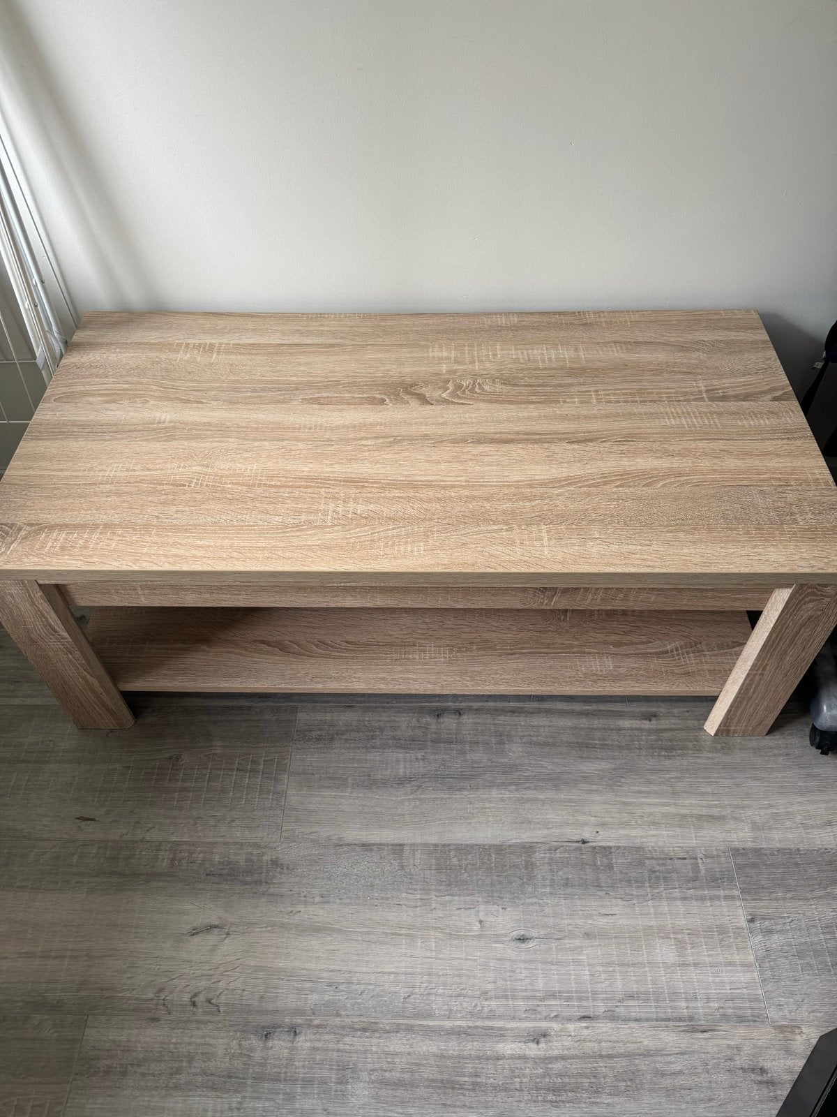 Salontafel in goede staat, Ophalen, Gebruikt, 50 tot 100 cm, Overige houtsoorten