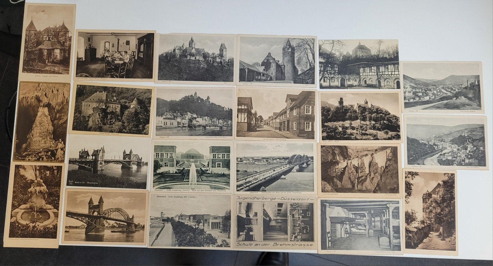 Collectie van 22 Oude Duitse Ansichtkaarten - Diverse Steden, Ophalen of Verzenden, Voor 1920, Ongelopen, Duitsland