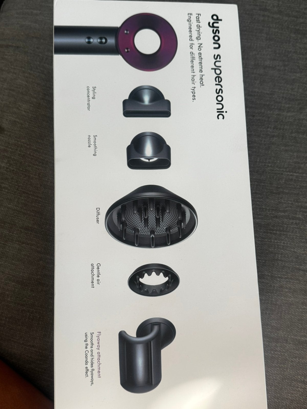 Dyson Supersonic (5 opzetstukken), Ophalen, Zo goed als nieuw, Föhn of Haardroger