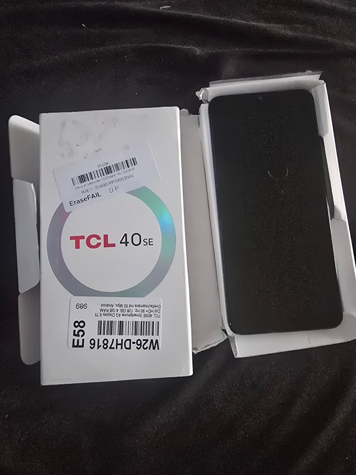 TCL 40 SE - Nieuw in doos, 128GB, 4GB RAM, Ophalen of Verzenden, Nieuw, 6 megapixel of meer, Overige modellen