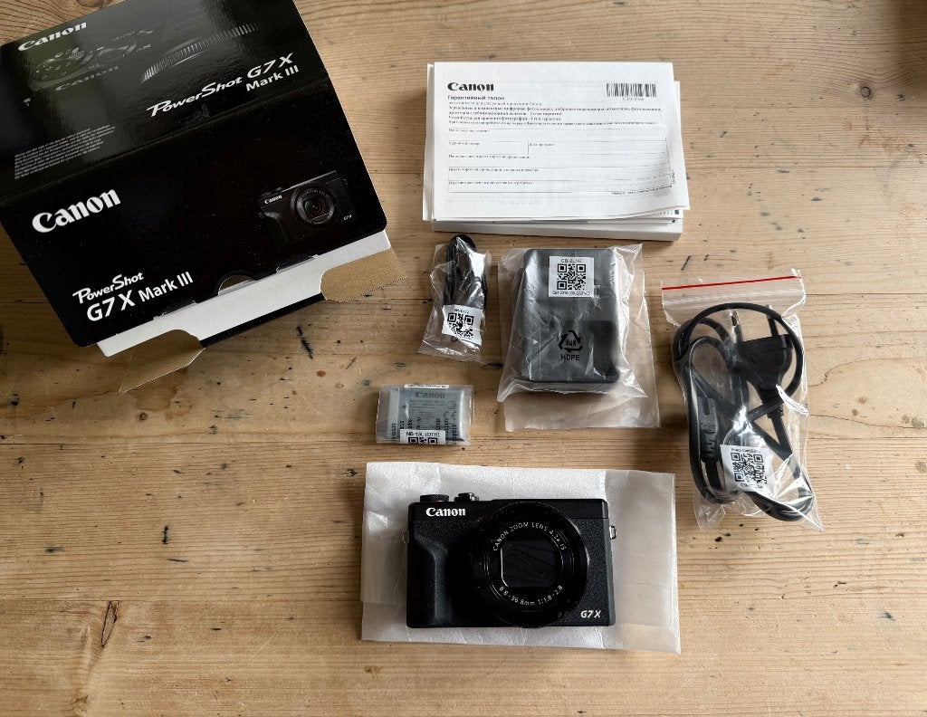 Canon G7X mark III, Audio, Tv en Foto, Fotocamera's Digitaal, Ophalen, Bluetooth, Gebruikt, Canon