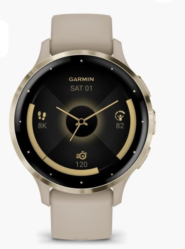 Garmin smartwatch, Ophalen of Verzenden, Zo goed als nieuw, Zwart, Android
