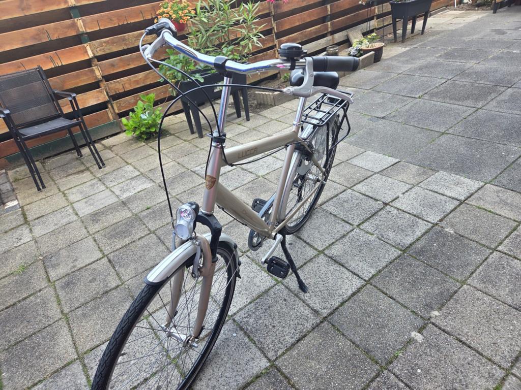 Lucca Desire heren fiets, Overige merken, Gebruikt, Velgrem, Versnellingen