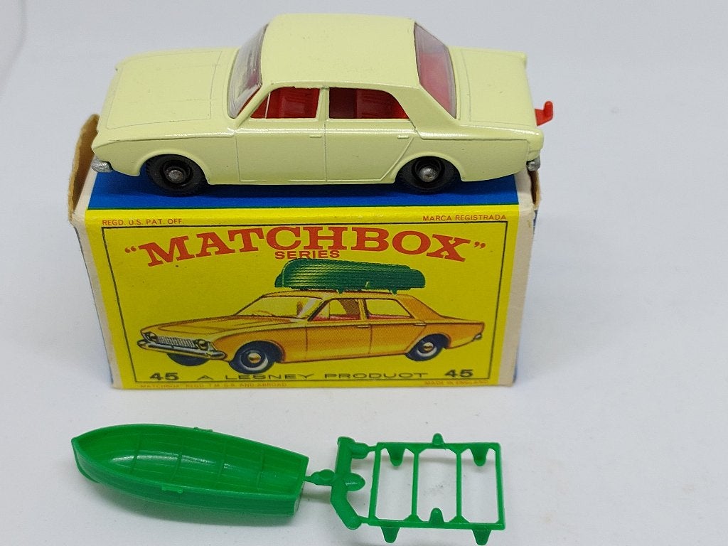 MATCHBOX LESNEY FORD CORSAIR No 45 IS MEER DAN 57 jaar oud, Ophalen of Verzenden, Nieuw, Auto