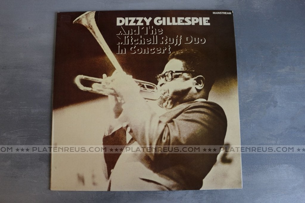 LP Dizzy Gillespie And The Mitchell-Ruff Duo In Concert 3594, 1960 tot 1980, Gebruikt, Ophalen of Verzenden, Inclusief binnenhoes