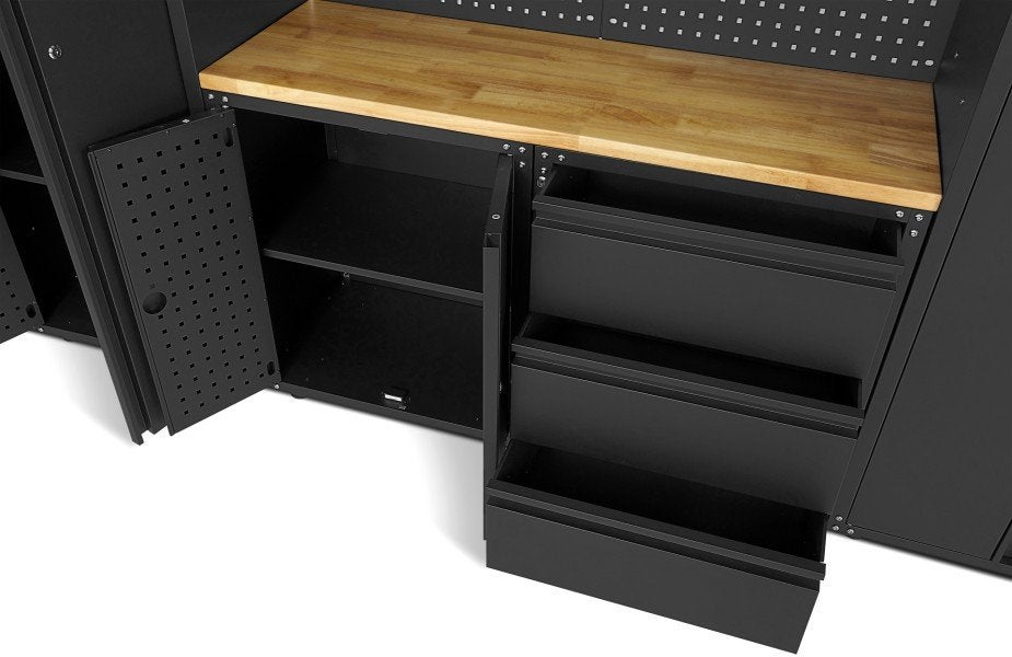 Werkplaatssysteem 9-delig / Kasten / Werkbank / MODULE nieuw, ., Nieuw, Ophalen of Verzenden, .
