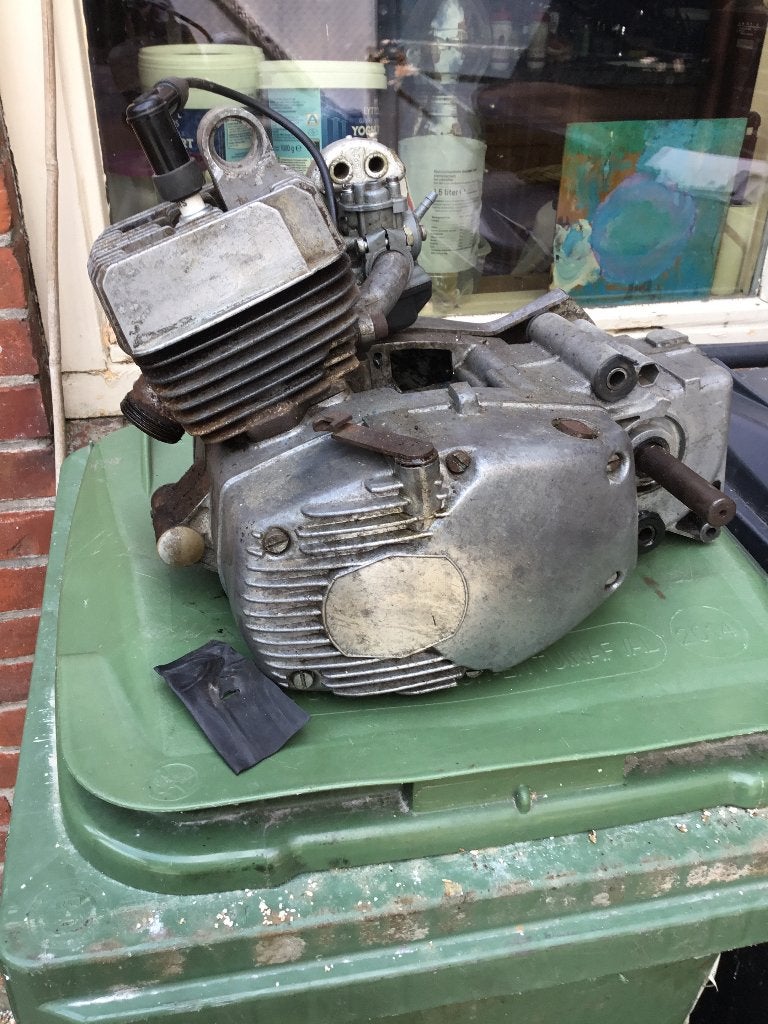 Garelli motorblok, Fietsen en Brommers, Brommeronderdelen | Oldtimers, Ophalen of Verzenden, Gebruikt, Blok, Overige merken