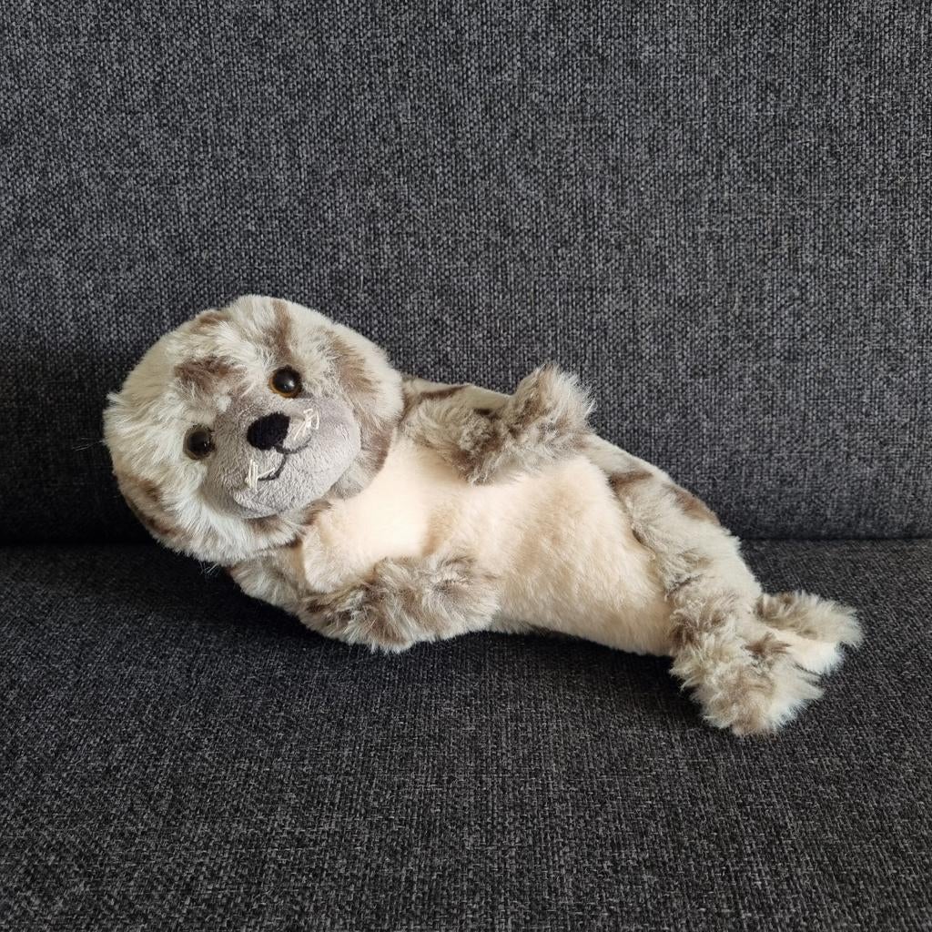 Liggende zeehond knuffel, Ophalen of Verzenden, Overige typen