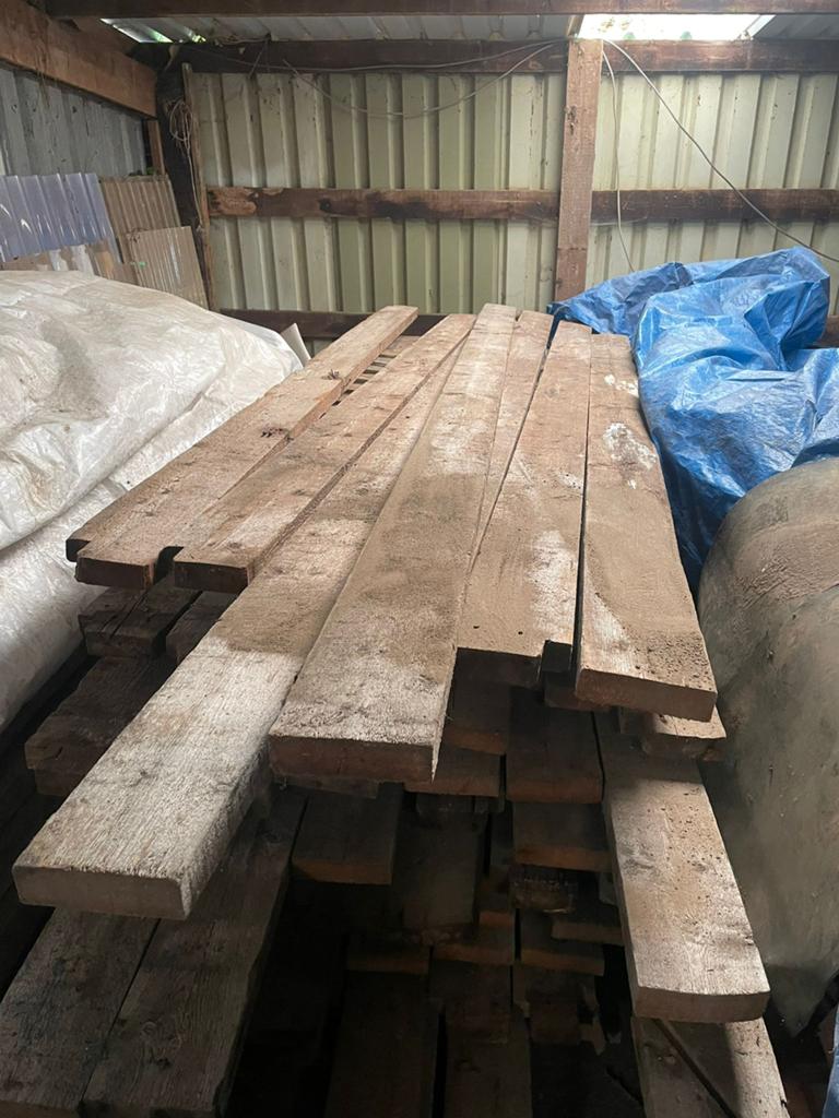Gordingen, Doe-het-zelf en Verbouw, Ophalen, 25 tot 50 mm, Zo goed als nieuw, Plank
