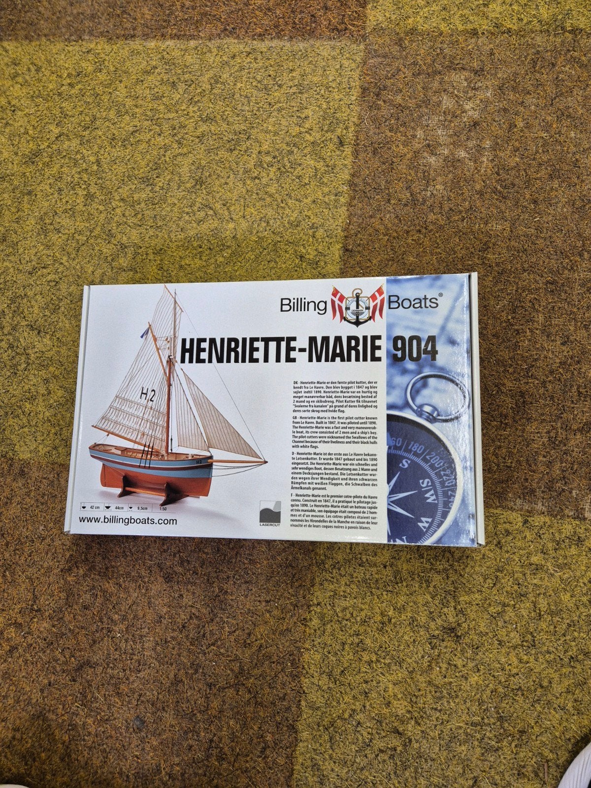 Billing Boats  Henriette-Marie 904, Hobby en Vrije tijd, Modelbouw | Boten en Schepen, Ophalen of Verzenden, Nieuw
